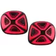 Full LED Taillights suitable for Smart ForTwo C453 A453 ForFour W453 (2014-2019) Dynamic Start-up Display Red Clear