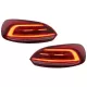 LED Taillights suitable for VW Scirocco Hatchback 137 Mk3 (2008-2014) Red Dynamic Turning Lights