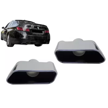 Exhaust Muffler Tips suitable for BMW 5 Series F10 F11 (2011-2017) Sport Performance Design
