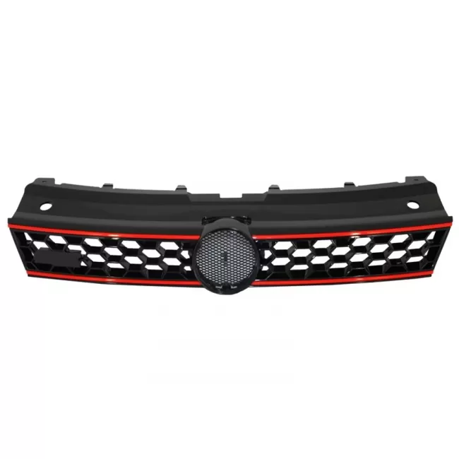 Front Grille Central Sport Grille suitable for VW Polo 6R (2009-2014) GTI Design