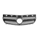 Central Grille suitable for Mrcedes A-Class W176 (2012-2015) A45 Design Silver