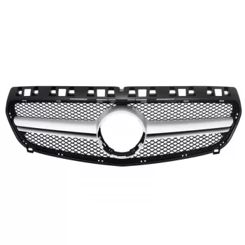 Central Grille suitable for Mrcedes A-Class W176 (2012-2015) A45 Design Silver