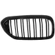 Central Kidney Grilles suitable for BMW 5 Series G30 G31 Sedan Touring (2017-2019) Double Stripe M Design Piano Black