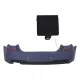 Tow Hook Cover Rear Bumper suitable for BMW 5 Series F10 (2011-up) M-tech Design