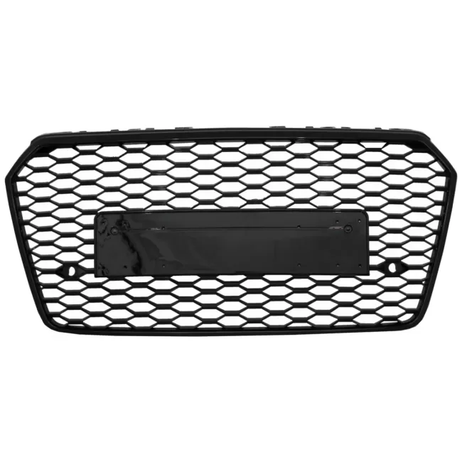 Front Grille suitable for Audi A7 4G Facelift (2015-2017) RS7 Design Piano Black