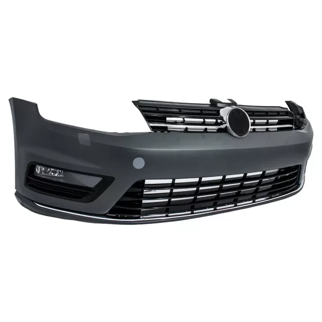 Front Bumper and LED Headlights Bi-Xenon Look with Sequential Dynamic Turning Lights suitable for VW Golf VII 7 (2013-2017) R-Line Look