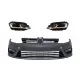 Front Bumper and LED Headlights Bi-Xenon Look with Sequential Dynamic Turning Lights suitable for VW Golf VII 7 (2013-2017) R-Line Look