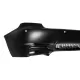 Rear Bumper suitable for BMW 3 Series E92 E93 (2006-2010) with Exhaust Muffler Tips M3 Design