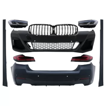 Complete Body Kit suitable for BMW 5 Series G30 (2017-2019) M-Tech Design Conversion to G30 LCI 2020 Design