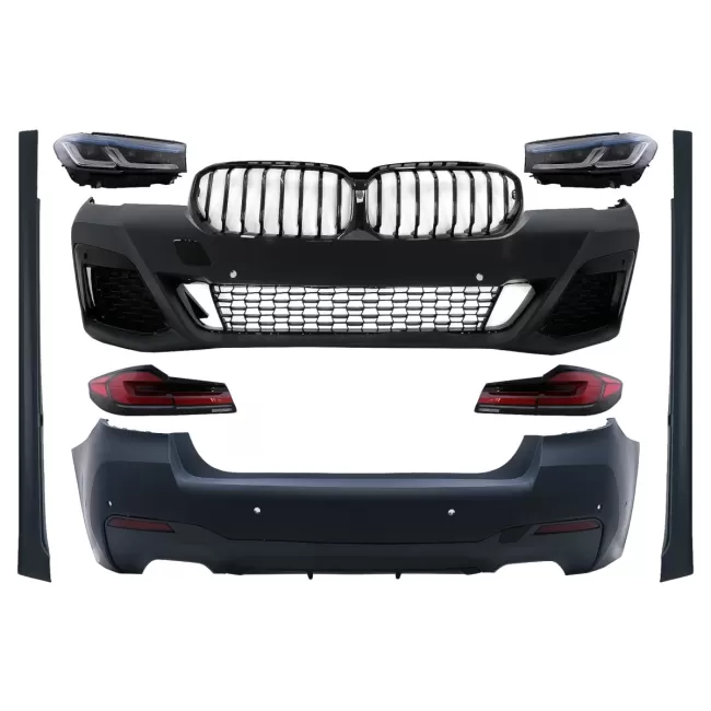 Complete Body Kit suitable for BMW 5 Series G30 (2017-2019) M-Tech Design Conversion to G30 LCI 2020 Design