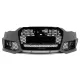 Front Bumper with Central Grille suitable for Audi A6 C7 4G Facelift (2015-2018) RS6 Design
