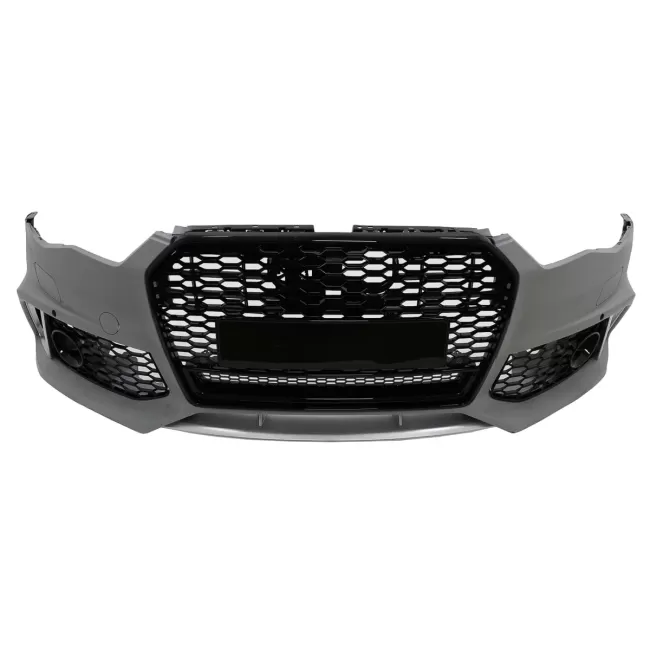 Front Bumper with Central Grille suitable for Audi A6 C7 4G Facelift (2015-2018) RS6 Design