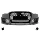 Front Bumper with Central Grille suitable for Audi A6 C7 4G Facelift (2015-2018) RS6 Design