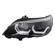 3D LED Angel Eyes Headlights suitable for BMW 5 Series E60 E61 (2003-2007) LCI Design