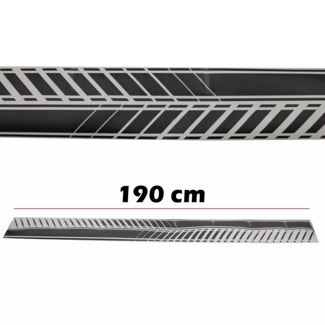 Side Decals Sticker Vinyl Matte Black suitable for VW  POLO Golf 5 6 7 V VI VII (2003-up)