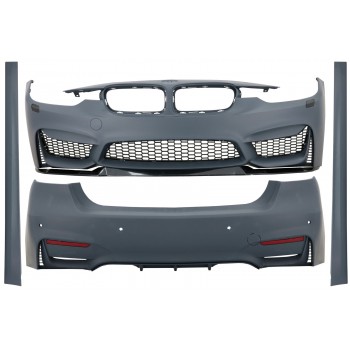 Body Kit suitable for BMW 3 Series F30 (2011-2019) M3 CS Look Without Fog Lights
