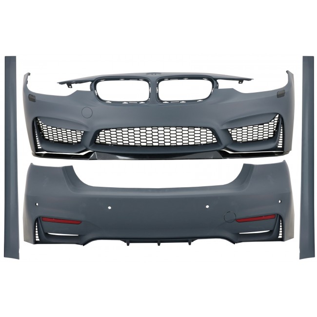 Body Kit suitable for BMW 3 Series F30 (2011-2019) M3 CS Look Without Fog Lights