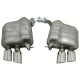 Complete Exhaust System with Twin Muffler Tips suitable for Audi Q5 8R (11.2008-2016) Chrome
