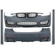 Body Kit with Central Grilles Kidney Double Stripe suitable for BMW 3 Series F30 (2011-2019) M3 CS Look Without Fog Lights
