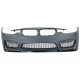 Body Kit with Central Grilles Kidney Double Stripe suitable for BMW 3 Series F30 (2011-2019) M3 CS Look Without Fog Lights