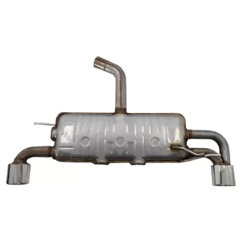 Exhaust System Double Outlet Single Exhaust Pipes suitable for VW Scirocco (2008-up) R Design