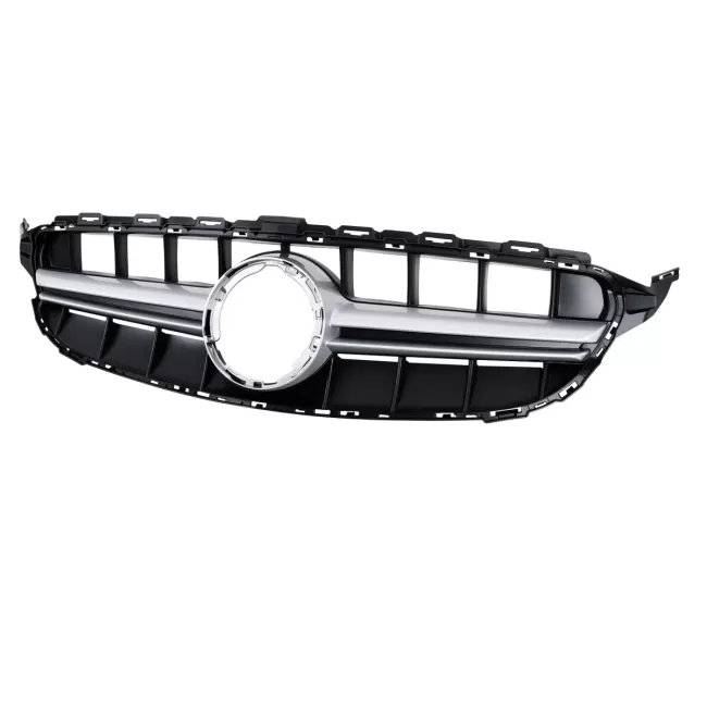 Front Grille suitable for Mercedes W205 Sedan S205 T-Modell A205 Cabriolet C205 Coupe Facelift (03.2018-2020)