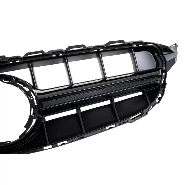 Front Grille suitable for Mercedes W205 Sedan S205 T-Modell A205 Cabriolet C205 Coupe Facelift (03.2018-2020) Black