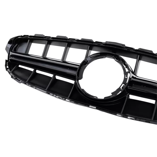 Front Grille suitable for Mercedes W205 Sedan S205 T-Modell A205 Cabriolet C205 Coupe Facelift (03.2018-2020) Black