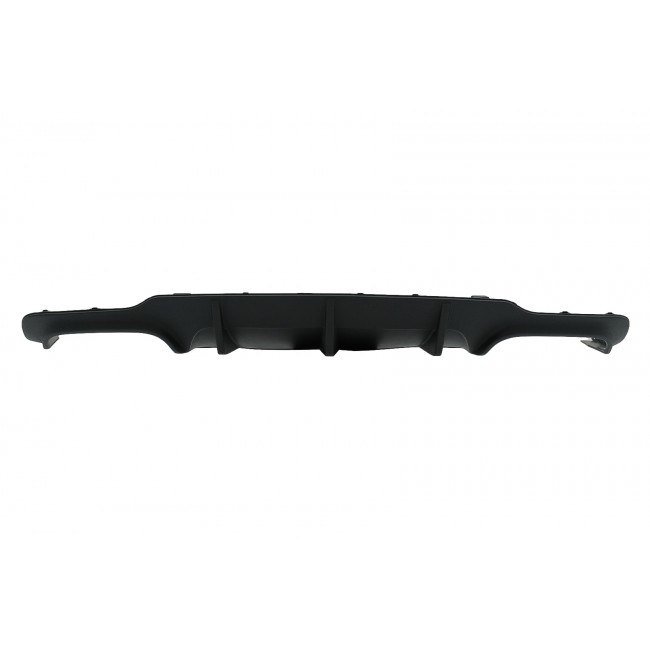 Rear Bumper Valance Air Diffuser suitable for Mercedes C-class W204 C204 AMG Sport Line (2012-2014) Limousine Coupe