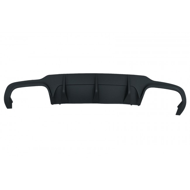 Rear Bumper Valance Air Diffuser suitable for Mercedes C-class W204 C204 AMG Sport Line (2012-2014) Limousine Coupe