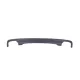 Double Outlet Air Diffuser suitable for BMW F10 F11 Sedan Touring 5 Series (2011-2017) 550i Design with Exhaust Muffler Tips Square Design