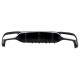 Rear Bumper Air Diffuser with Exhaust Muffler Tips Chrome Edition suitable for Mercedes E-Class W213 AMG Line (2016-2019) E63 Design
