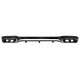 Rear Bumper Air Diffuser with Exhaust Muffler Tips Black suitable for Mercedes E-Class W213 AMG Line (2016-2019) E63 Design