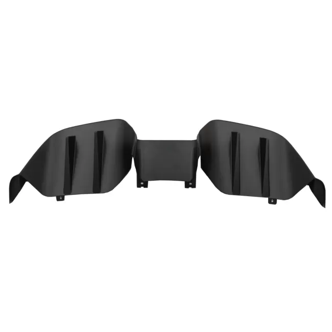 Rear Bumper Diffuser suitable for Ford Mustang Mk6 VI Sixth Generation (2015-2017) RTR Design Matte Black