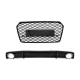 Front Grille with Rear Bumper Valance Diffuser and Exhaust Tips suitable for Audi A7 4G Facelift (2015-2017) RS7 Design only S-Line