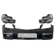 Front Bumper with LED DRL Headlights suitable for Mercedes C-Class W204 (2012-2014) C63 Facelift Bi-Xenon Design