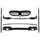 Complete Body Kit Extensions suitable for BMW 3 Series G20 Sedan (2018-2022) M340i Design Silver Tips