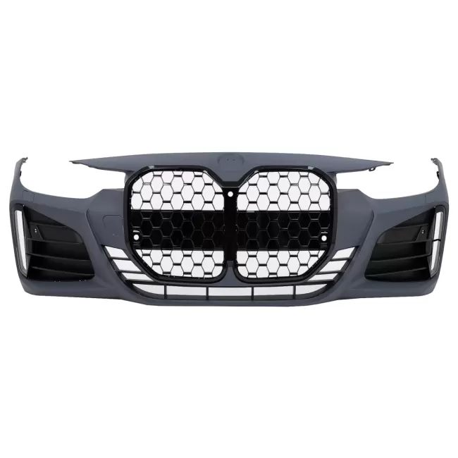 Front Bumper suitable for BMW 3 Series F30 F31 Non LCI & LCI (2011-2018) Conversion to G80 M3 Design Black Grille