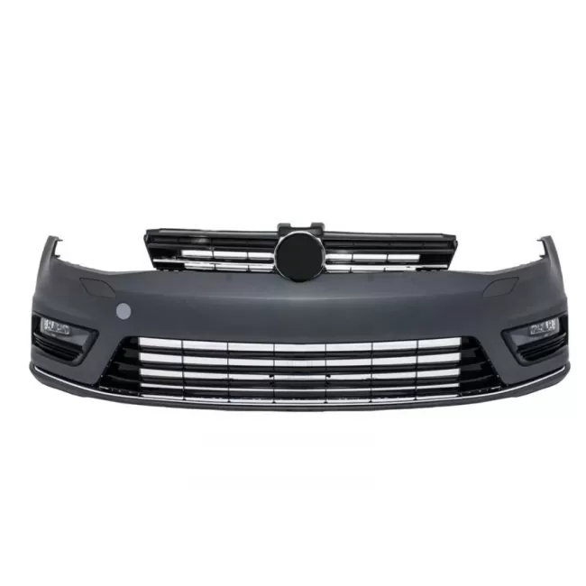 Front Bumper and LED Headlights suitable for VW Golf 7 VII (2012-2017) RHD Facelift G7.5 R Line Look Sequential Dynamic Turning Lights