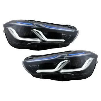 LED Headlights suitable for BMW X1 SUV F48 (2015-2020) Conversion from Halogen to LED