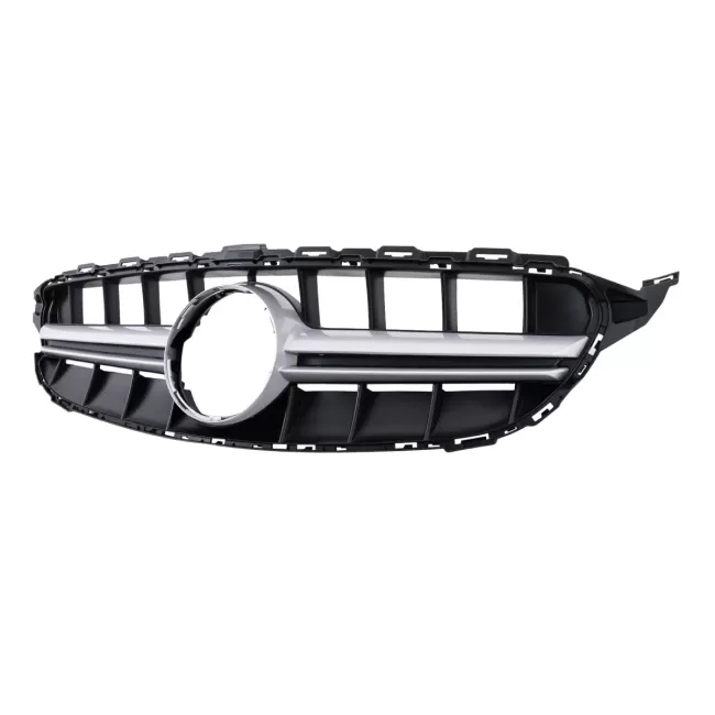 Front Grille suitable for Mercedes C-Class W205 S205 C205 A205 (2014-2018) without Camera
