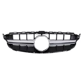 Front Grille suitable for Mercedes C-Class W205 S205 C205 A205 (2014-2018) without Camera