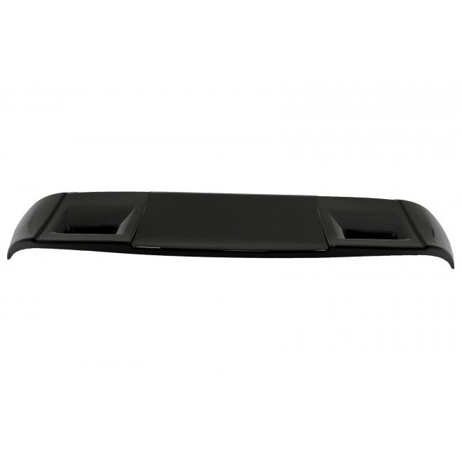 Rear Roof Spoiler Wing Add-on suitable for Mercedes GLC X253 SUV (2015-up) Piano Black