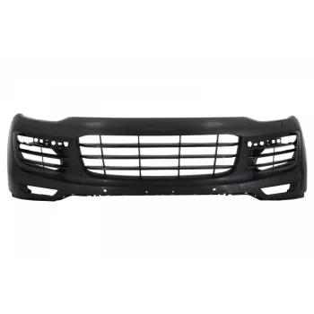 Complete Body Kit suitable for Porsche Cayenne Facelift (2014-2017) GTS Design with Exhaust Muffler Tips Glossy Black