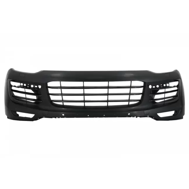 Complete Body Kit suitable for Porsche Cayenne Facelift (2014-2017) GTS Design with Exhaust Muffler Tips Glossy Black