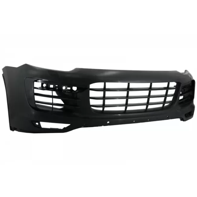 Complete Body Kit suitable for Porsche Cayenne Facelift (2014-2017) GTS Design with Exhaust Muffler Tips Glossy Black