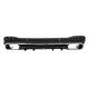 Rear Diffuser with Exhaust Muffler Tips suitable for Mercedes GLE W167 SUV V167 Sport Line (2019-Up) GLE 63 Design