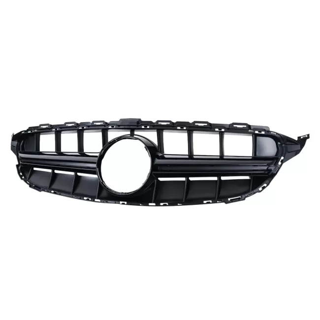 Front Grille suitable for Mercedes C-Class W205 S205 C205 A205 (2014-2018) without Camera Black