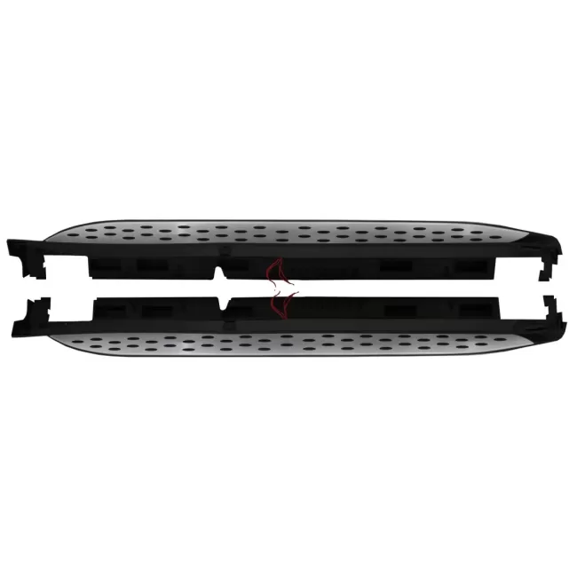 Running Boards suitable for Mercedes GL-Class X166 (2012-2015) GLS-Class Facelift (2016-2018) Side Steps with LED Courtesy Light