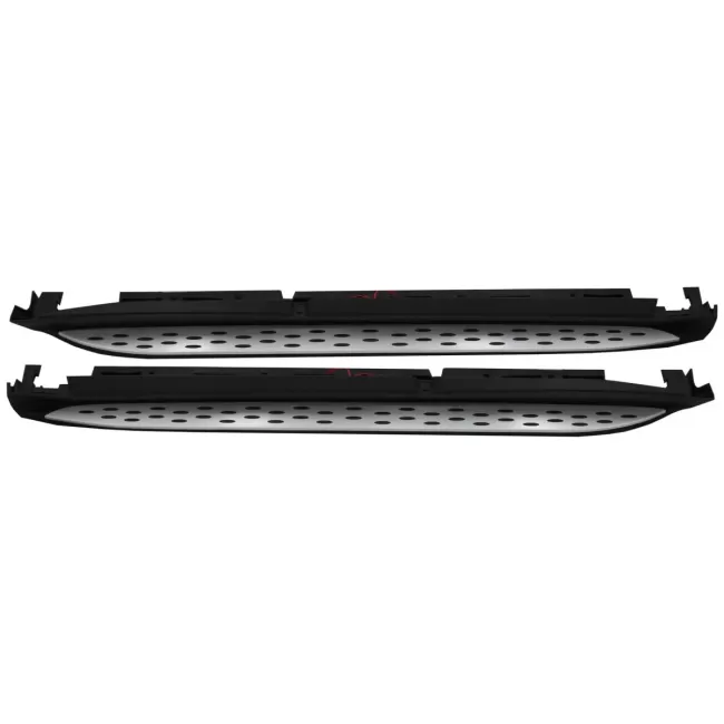 Running Boards suitable for Mercedes GL-Class X166 (2012-2015) GLS-Class Facelift (2016-2018) Side Steps with LED Courtesy Light